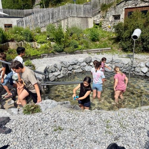 Wandertag der 4m zum Zammer Lochputz