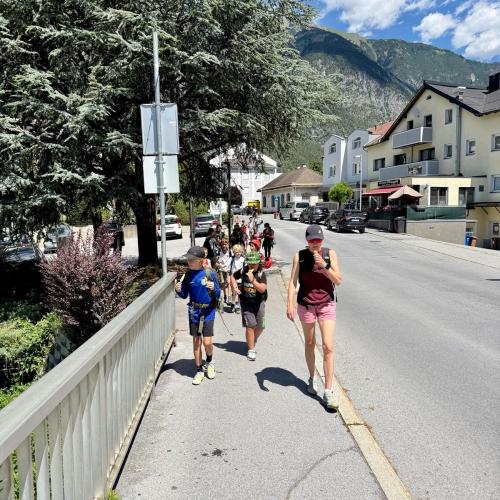 Wandertag der 4m zum Zammer Lochputz
