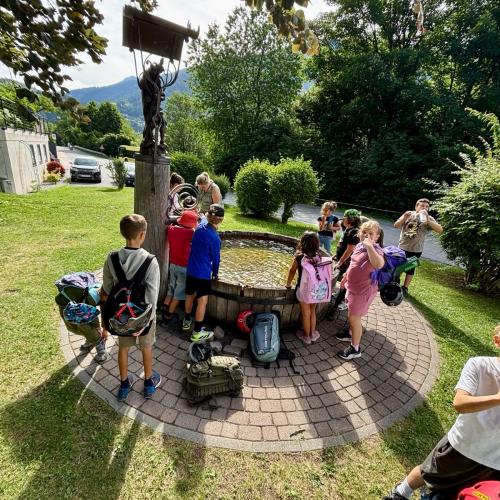 Wandertag der 4m zum Zammer Lochputz