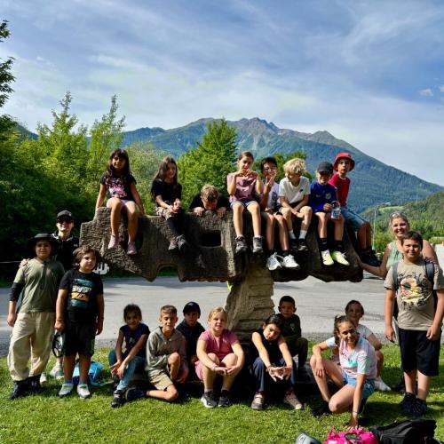 Wandertag der 4m zum Zammer Lochputz