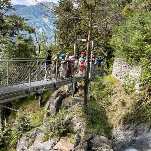 Wandertag der 4m zum Zammer Lochputz