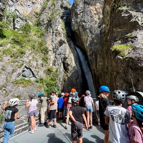 Wandertag der 4m zum Zammer Lochputz