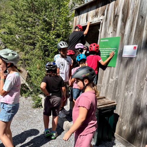 Wandertag der 4m zum Zammer Lochputz