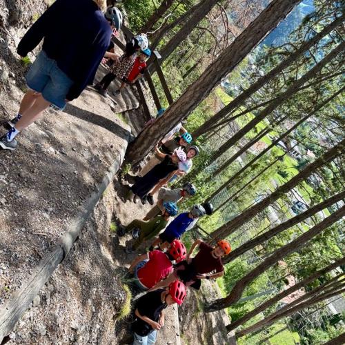 Wandertag der 4m zum Zammer Lochputz