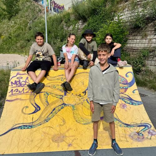 Wandertag der 4m zum Zammer Lochputz